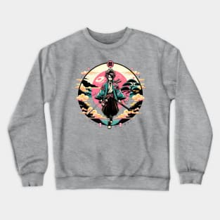 Anime Samurai Crewneck Sweatshirt